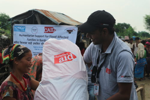 Christian Aid responds to help those suffering in South Asia floods