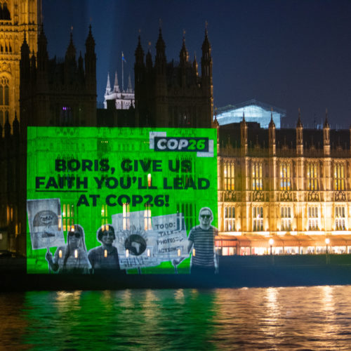 Faith communities demand Boris Johnson tackles climate crisis at COP26